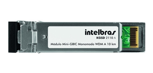 Modulo Conversor MiniGBIC WDM Gigabit Monomodo 10KM - KGSD 2110 A