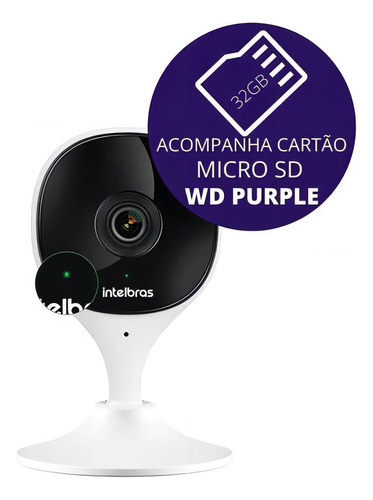 CÂMERA WI-FI FULL HD IMX C C/ MICROSD 32GB