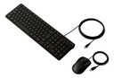 COMBO TECLADO E MOUSE CCI20 -COM FIO PRETO