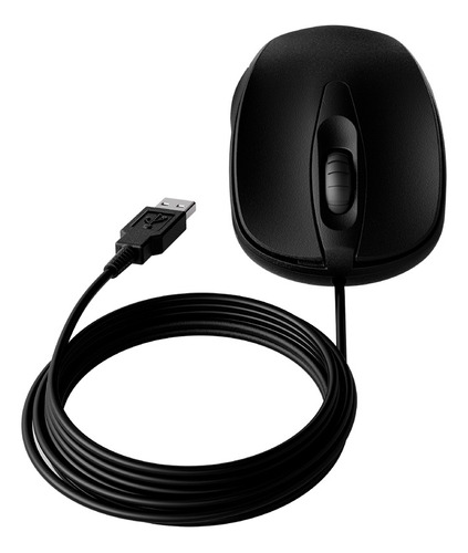 MOUSE INTELBRAS MCI20 -COM FIO PRETO