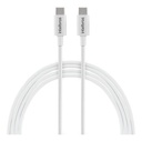 CABO USB TYPE C-C 1,2M PVC BRANCO EUCC 12PB