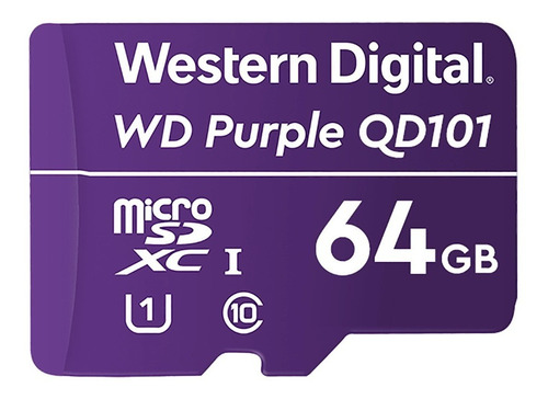 [1322] CARTAO MICRO SD 64GB 32TBW P/ SEGURANCA ELETRONICA