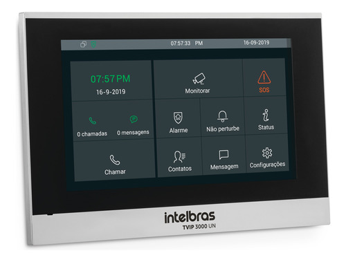[212] Terminal Interno Video Porteiro IP - TVIP3000UN
