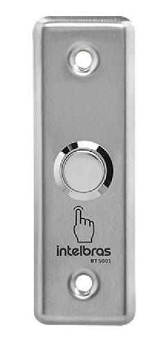 [223723] BOTAO ACIONADOR ABERTURA INOX EMBUTIR BT 5001 
