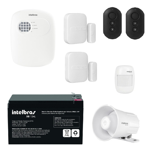 [202782] KIT C/ 1XANM24NET + 2X XAC4000 + 1XXB12AL + 2XXAS4010 + 1XSIRENE + 1XIVP3000CF