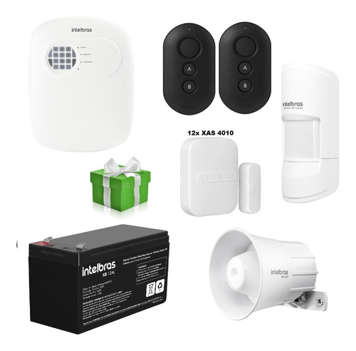 [5597] KIT ANM24NET + 2XAC4000 XB12AL 12XAS4010 IVP4101 SIR1000