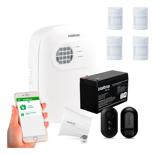 [5657] KIT ANM24NET + 2XAC4000 + XB12AL + 4IVP1000 + SIR1000